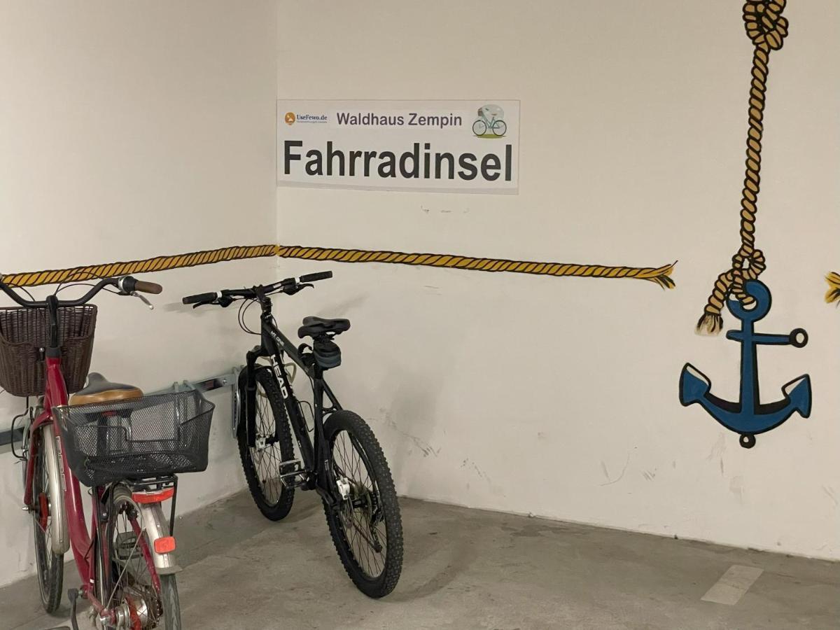 "Ab Zum Strand" Ferienwohnung Mit Balkon Zempin Eksteriør billede