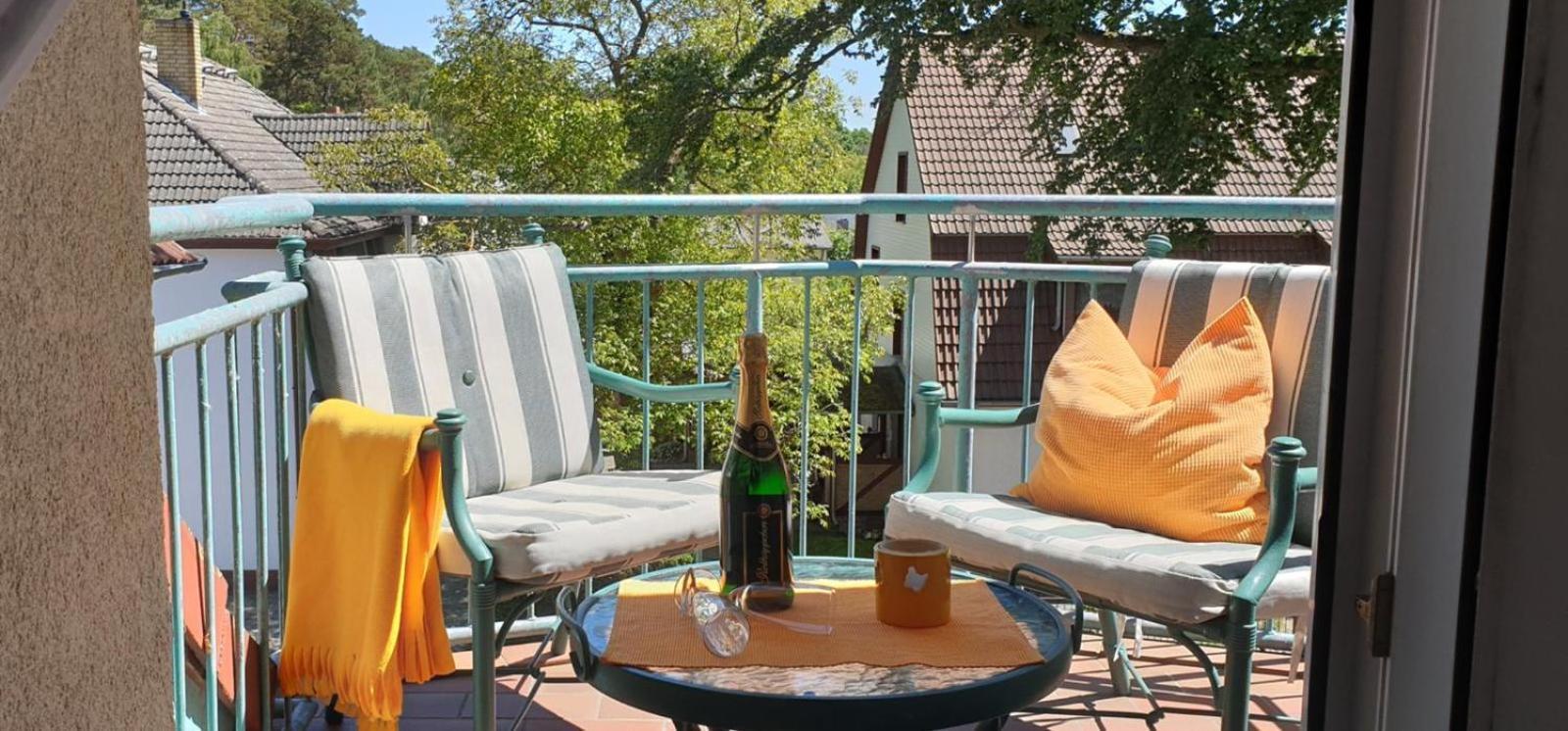 "Ab Zum Strand" Ferienwohnung Mit Balkon Zempin Eksteriør billede