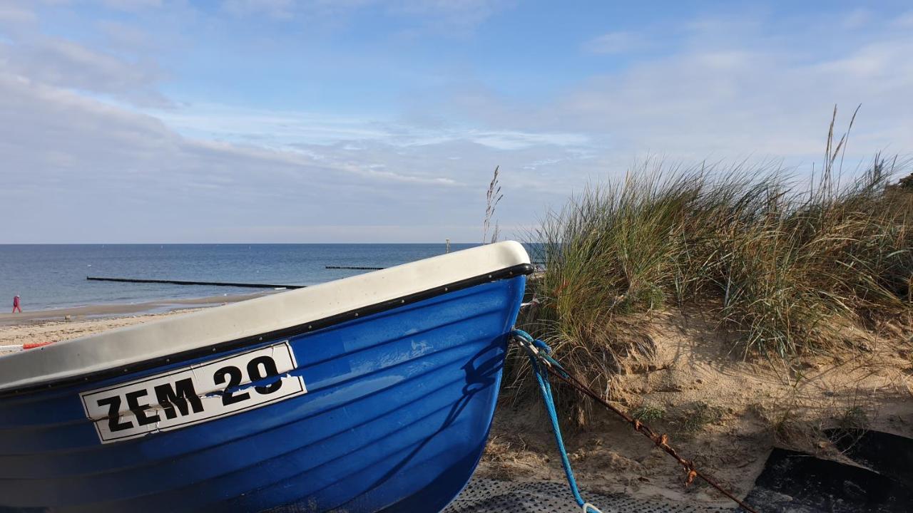 "Ab Zum Strand" Ferienwohnung Mit Balkon Zempin Eksteriør billede